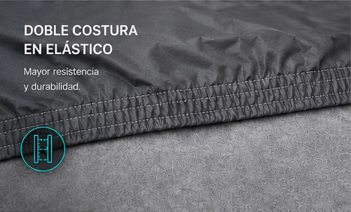 Doble costura en elástico